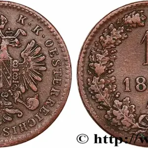 AUTRICHE 1 Kreuzer 1859 Vienne fwo_777044 Monde Nouvel Arrivage