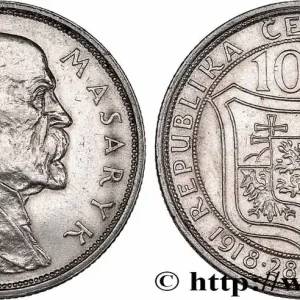 Commande En Gros TCHÉCOSLOVAQUIE 10 Korun Thomas Masaryk 1928 fwo_777048 Monde