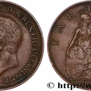 ROYAUME-UNI 1 Farthing Georges V 1936 fwo_777051 Monde Remise