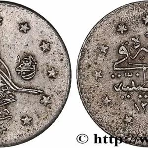 TURQUIE 1 Kurush Abdul Hamid II AH1293 an 16 (1891) Constantinople fwo_777117 Monde En Vogue