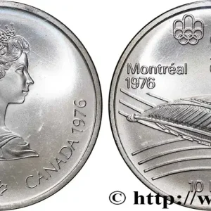 CANADA 10 Dollars JO Montréal 1976 vélodrome olympique 1976 fwo_777129 Monde Certifié