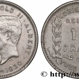 BELGIQUE 10 Frank (Francs) - 2 Belgas Centenaire de l’Indépendance - légende Française tranche A 1930 fwo_777423 Monde Prix Réduit