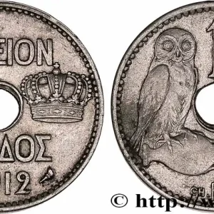 Meilleure Qualité GRÈCE 10 Lepta 1912 Paris fwo_777515 Monde