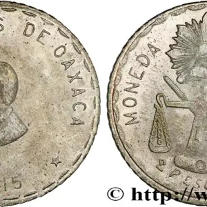 MEXIQUE - GOUVERNEMENT PROVISOIRE D'OAXACA 2 Pesos 1915 fwo_711321 Monde Prix Choc