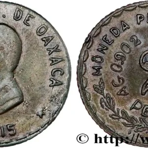 MEXIQUE - GOUVERNEMENT PROVISOIRE D'OAXACA 2 Pesos 1915 fwo_711438 Monde Garantie Incluse