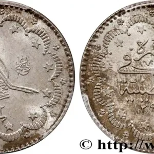 Affaire À Saisir TURQUIE 5 Kurush Abdul Hamid II an 1293 1886 Constantinople fwo_727658 Monde