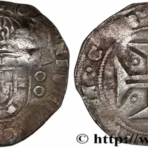 PORTUGAL (ROYAUME DE) ET BRÉSIL - JEAN IV Cruzado Novo (480 Reis) contremarqué pour le Brésil n.d. Lisbonne fwo_736082 Monde Tendance