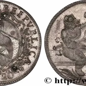 SUISSE - CANTON DE BERNE 20 Kreuzer 1706 fwo_765089 Monde Offre Exclusive