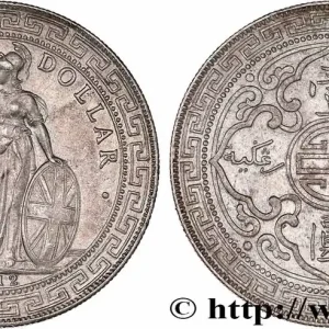 Usine Directe GRANDE BRETAGNE - VICTORIA Trade dollar 1912 Bombay fwo_766758 Monde
