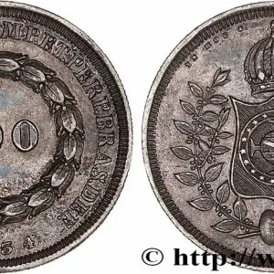 Promotion Saisonnière BRÉSIL - EMPIRE DU BRÉSIL - PIERRE II 100 Reis 1834 fwo_768705 Monde