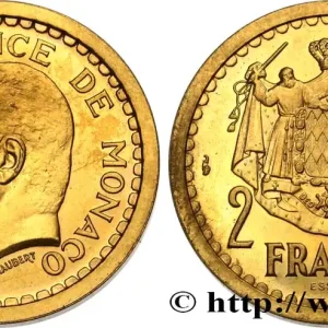 Édition Limitée MONACO - PRINCIPAUTÉ DE MONACO - LOUIS II Essai de 2 Francs bronze-aluminium n.d. Paris fwo_774081 Monde
