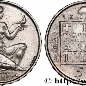 SUISSE 5 Francs fond pour l’armement 1936 Berne fwo_749412 Monde Achetez Aujourd’hui