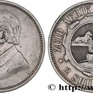 Promotion AFRIQUE DU SUD 2 Shillings président Kruger 1894 fwo_776303 Monde