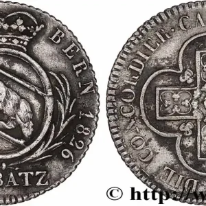 Petit Prix SUISSE - CANTON DE BERNE 2 1/2 Batzen 1826 Berne fwo_776482 Monde