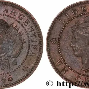Acheter Direct ARGENTINE 1 Centavo emblème / “Liberté” 1884 fwo_776863 Monde