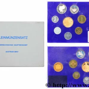 AUTRICHE Série Proof 7 Monnaies 1988 Vienne fwo_707619 Monde Prix Réduit