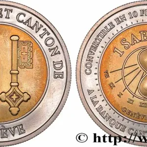 Prix Choc SUISSE - RÉPUBLIQUE DE GENÈVE 1 Sablier République et Canton de Genève 2000 fwo_773175 Monde