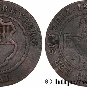 Prix Bas SUISSE - CANTON DE FRIBOURG 5 Rappen - Canton de Fribourg 1830 fwo_773358 Monde