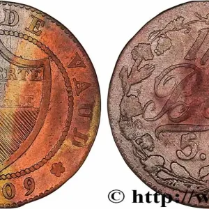 Dernière Chance SUISSE - CANTON DE VAUD 1/2 Batzen 1809 fwo_773364 Monde