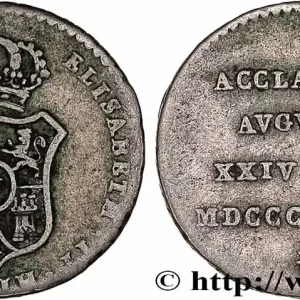 ESPAGNE - ROYAUME D'ESPAGNE - ISABELLE II Médaille d’acclamation au module de 1/2 Real 1833 Madrid fwo_778049 Monde Expédié Aujourd’hui