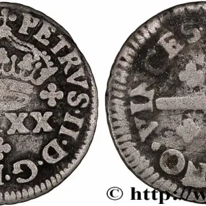 PORTUGAL - ROYAUME DE PORTUGAL - PIERRE II 1/2 Tostao (50 Reis) n.d. Lisbonne fwo_778054 Monde Nouvel Arrivage