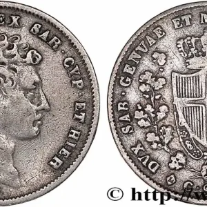 Solde ITALIE - ROYAUME DE SARDAIGNE - CHARLES-FÉLIX 25 Centesimi L 1829 Turin fwo_778146 Monde