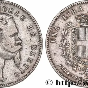 Offre Spéciale ITALIE - ROYAUME D'ITALIE - VICTOR-EMMANUEL II 1 Lire 1860 Florence fwo_778211 Monde