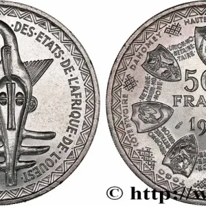 Petit Prix ÉTATS DE L'AFRIQUE DE L'OUEST (BCEAO) 500 Francs BCEAO 1972 Paris fwo_749097 Monde