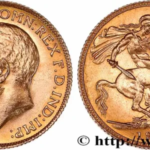 Artisanat OR, PALLADIUM ET PLATINE INVESTISSEMENT 1 Souverain Georges V 1925 Londres fwo_765403 Monde