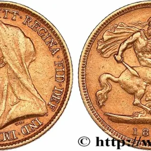 OR, PALLADIUM ET PLATINE INVESTISSEMENT 1/2 Souverain Victoria “Old Head” 1893 Londres fwo_777909 Monde Must-Have
