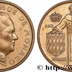 Top Qualité MONACO 10 Centimes Rainier III 1962 Paris fwo_778088 Monde