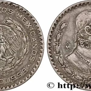 Premium MEXIQUE 1 Peso Jose Morelos y Pavon 1958 Mexico fwo_778091 Monde