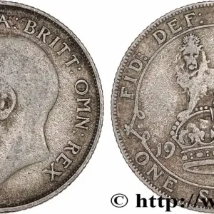 Promotion ROYAUME-UNI 1 Shilling Georges V 1922 Londres fwo_778101 Monde