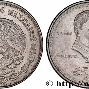 MEXIQUE 500 Pesos Francisco Madero 1988 Mexico fwo_778120 Monde Jusqu’à Épuisement Des Stocks