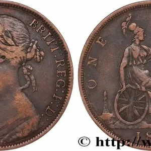 Tendance ROYAUME-UNI 1 Penny Victoria “Bun Head” 1889 fwo_778252 Monde