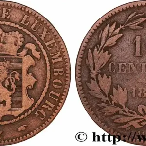 Livraison Mondiale LUXEMBOURG 10 Centimes 1855 Paris fwo_778253 Monde
