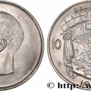 BELGIQUE 10 Francs roi Baudouin légende française 1969 Bruxelles fwo_778401 Monde Livraison Mondiale