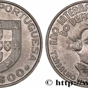 PORTUGAL 100 Escudos année internationale des handicapés 1981 fwo_690287 Monde Offre Exclusive