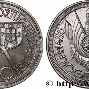 Meilleure Qualité PORTUGAL 100 Escudos Diogo Cao et l’exploration des côtes africaines en 1486 1987 fwo_705455 Monde
