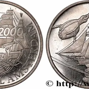 Meilleure Vente PAYS-BAS 5 Florins (Gulden) Proof Sail Amsterdam 2000 1995 Utrecht fwo_733521 Monde