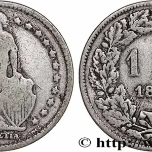SUISSE 1 Franc Helvetia 1899 Berne fwo_772208 Monde Prix Réduit