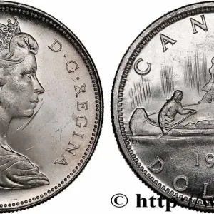 CANADA 1 Dollar Elisabeth II 1966 fwo_772335 Monde Commande En Gros