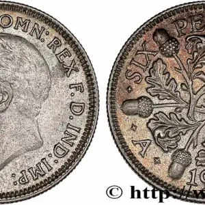 Quantité Limitée ROYAUME-UNI 6 Pence Georges V 1931 fwo_775364 Monde