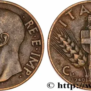 ITALIE 10 Centesimi Victor-Emmanuel III an XVIII 1940 Rome - R fwo_779419 Monde Solde