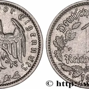 Artisanat ALLEMAGNE 1 Reichsmark aigle 1935 Berlin fwo_779457 Monde