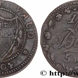 SUISSE - CANTON DE VAUD 1/2 Batzen - 5 Rappen - Canton de Vaud 1804 fwo_779478 Monde Meilleur Choix