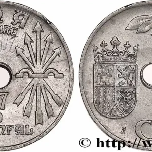 Achetez Aujourd’hui ESPAGNE 25 Centimos monnayage nationaliste 1937 Vienne fwo_779795 Monde