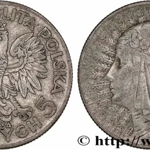 Offre Du Jour POLOGNE 5 Zlotych Reine Jadwiga 1934 Varsovie fwo_777256 Monde