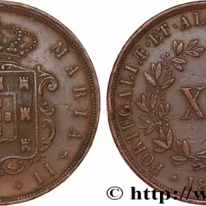 PORTUGAL - ROYAUME DE PORTUGAL - MARIE II 20 Reis 1852 fwo_779337 Monde Livraison Express