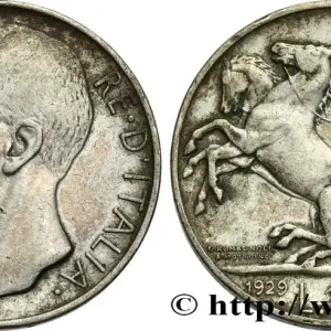 Livraison Gratuite ITALIE - VICTOR EMMANUEL III 10 Lire char antique 1929 Rome fwo_638535 Monde